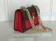 Grade Copy L---V All Steel Chain Red&Brown Genuine Leather Shoulder Bag (4)_th.jpg